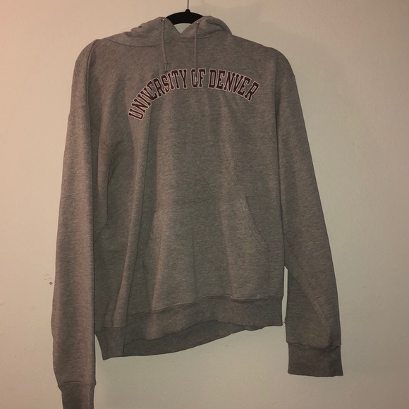 university of denver grey hoodie - Picture 1 of 1